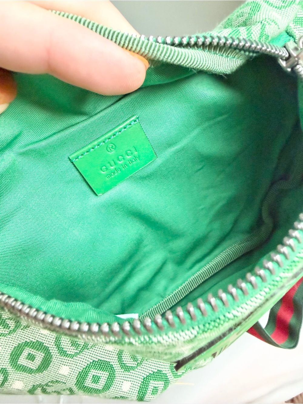 Gucci GG Supreme Mushroom Belt Bag NWT - Picture 4 of 5